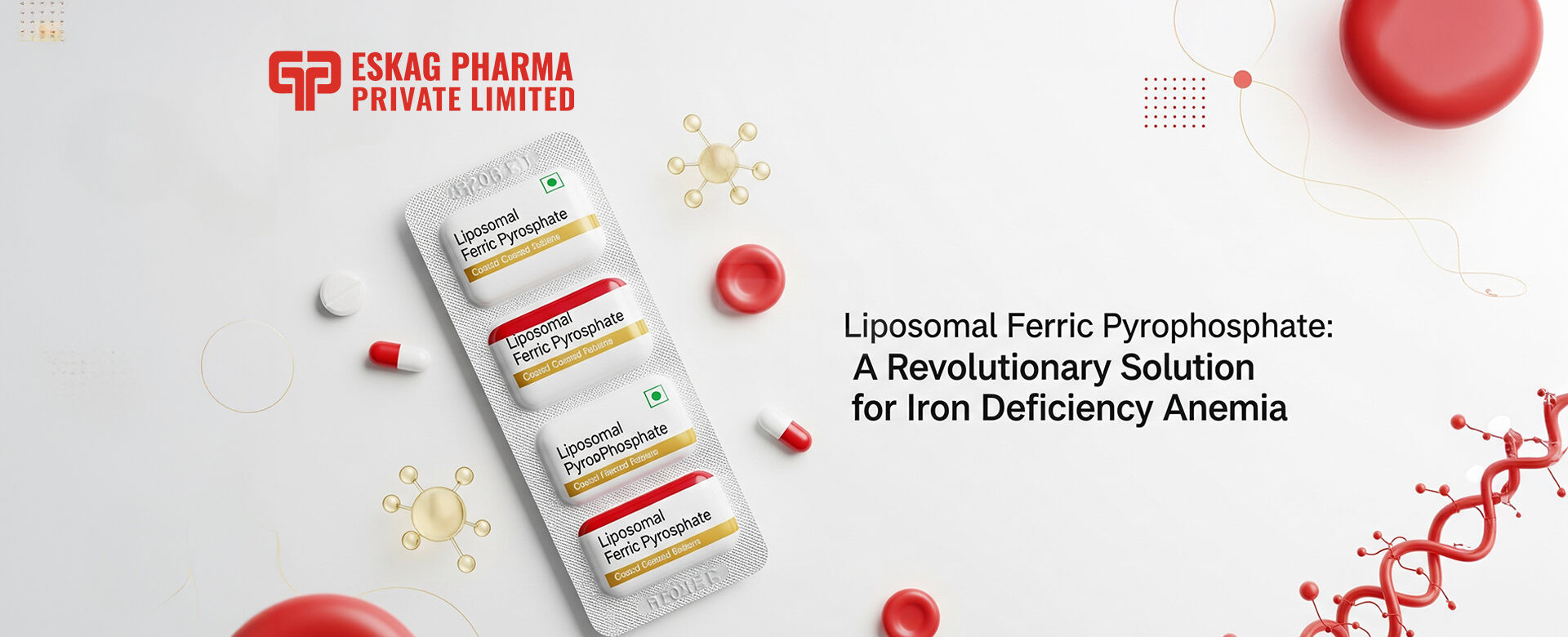Liposomal Ferric Pyrophosphate capsules