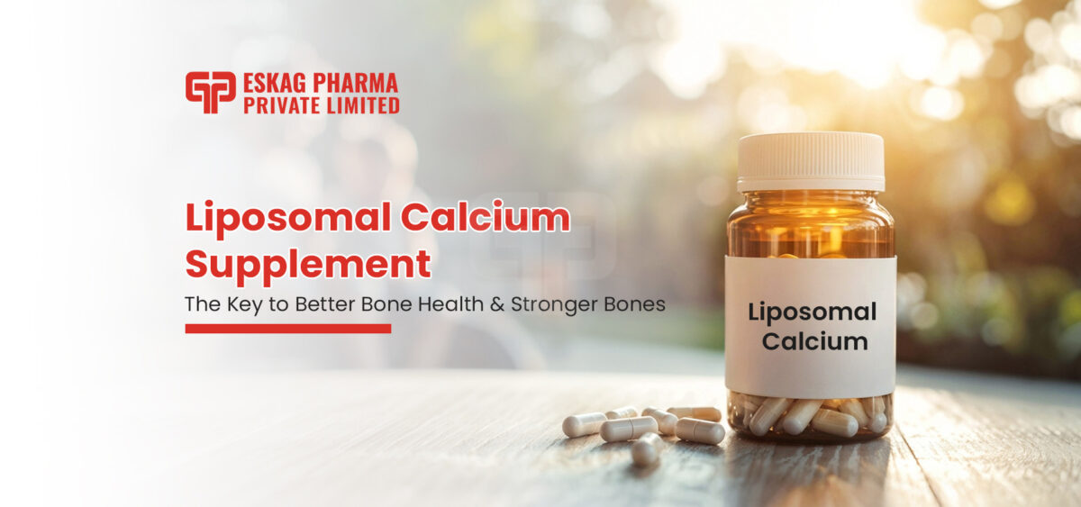 Liposomal Calcium Supplement for Bone Strength and Absorption