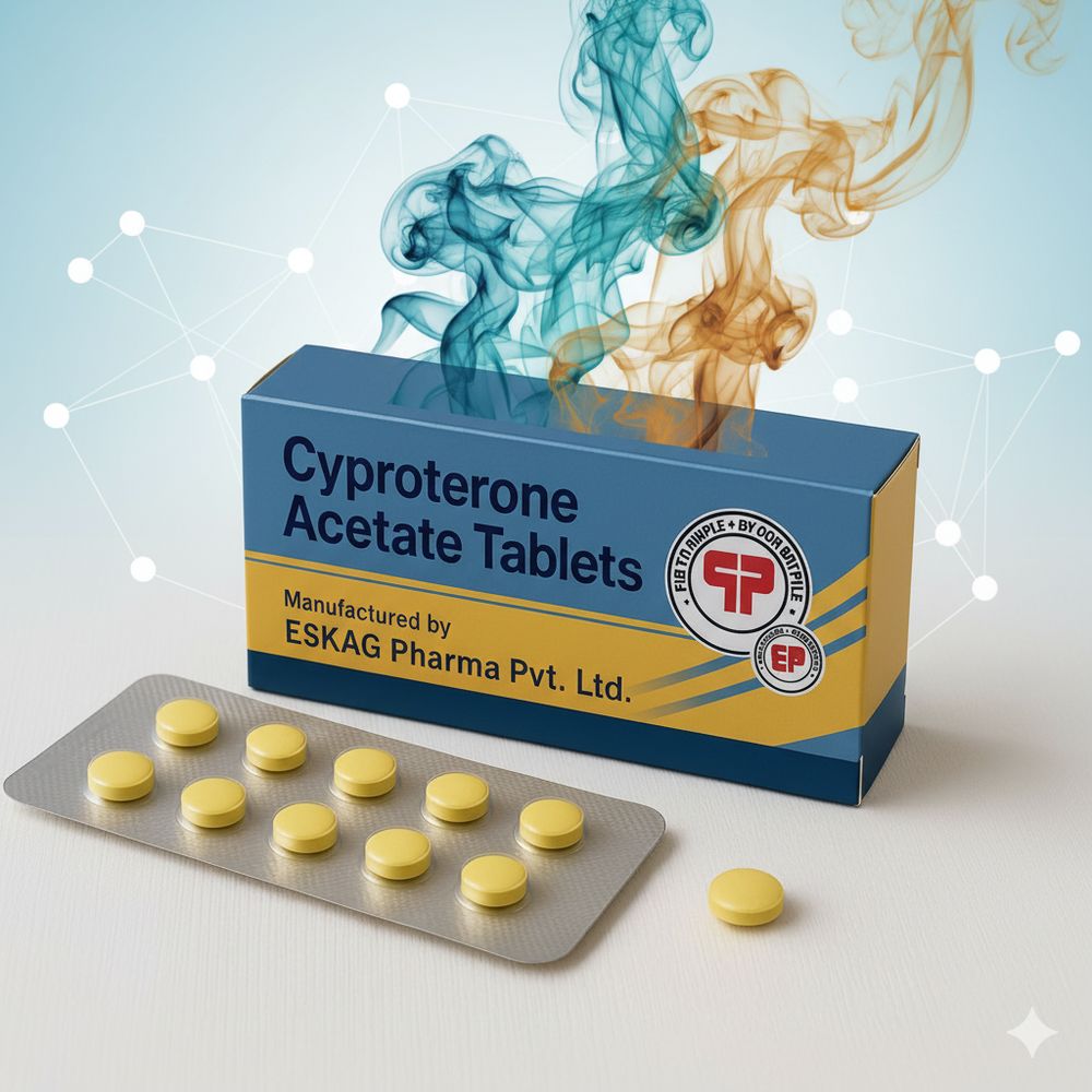 Cyproterone Acetate with Ethinylestradiol Tab