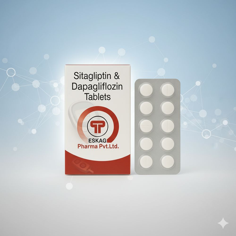 Sitagliptin with Dapagliflozin Tablets in 4 combination