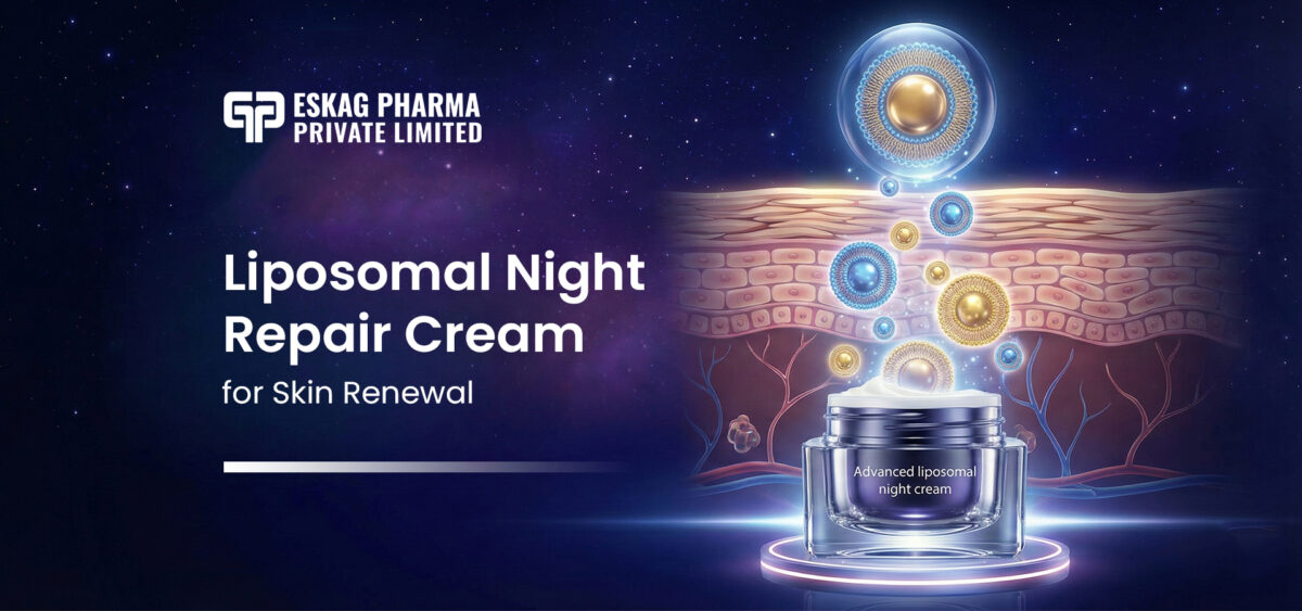 Liposomal Night Repair Cream for Skin Renewal