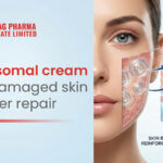 Liposomal cream for damaged skin barrier repair