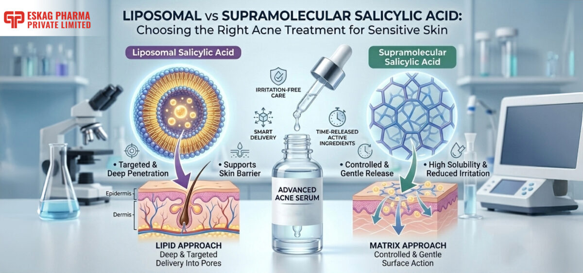 Liposomal vs Supramolecular Salicylic Acid